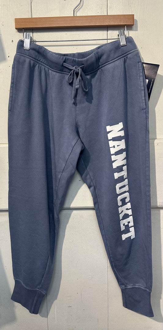 SWEATS MAP WITH NANTUCKET ON LEG