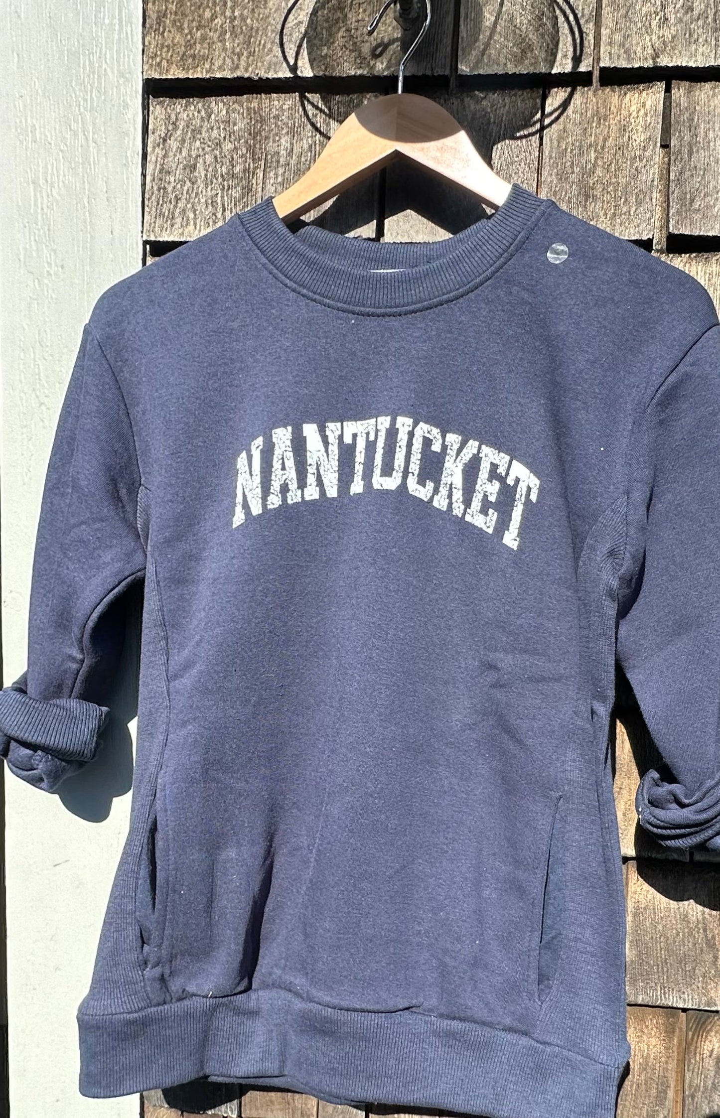 Pocket crew Sweatshirt arch Nantucket