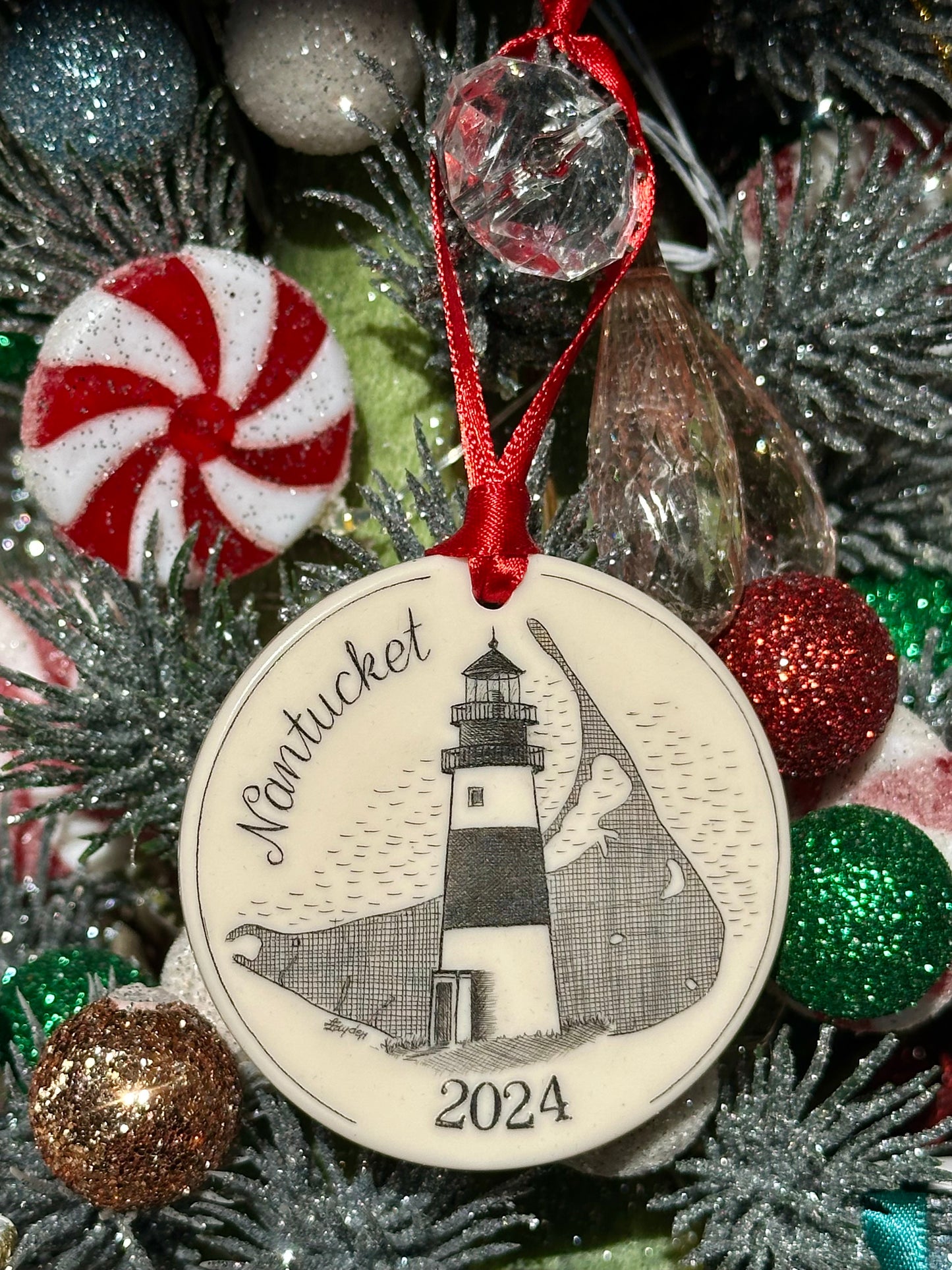 2024 Ornament of Sankaty Lighthouse