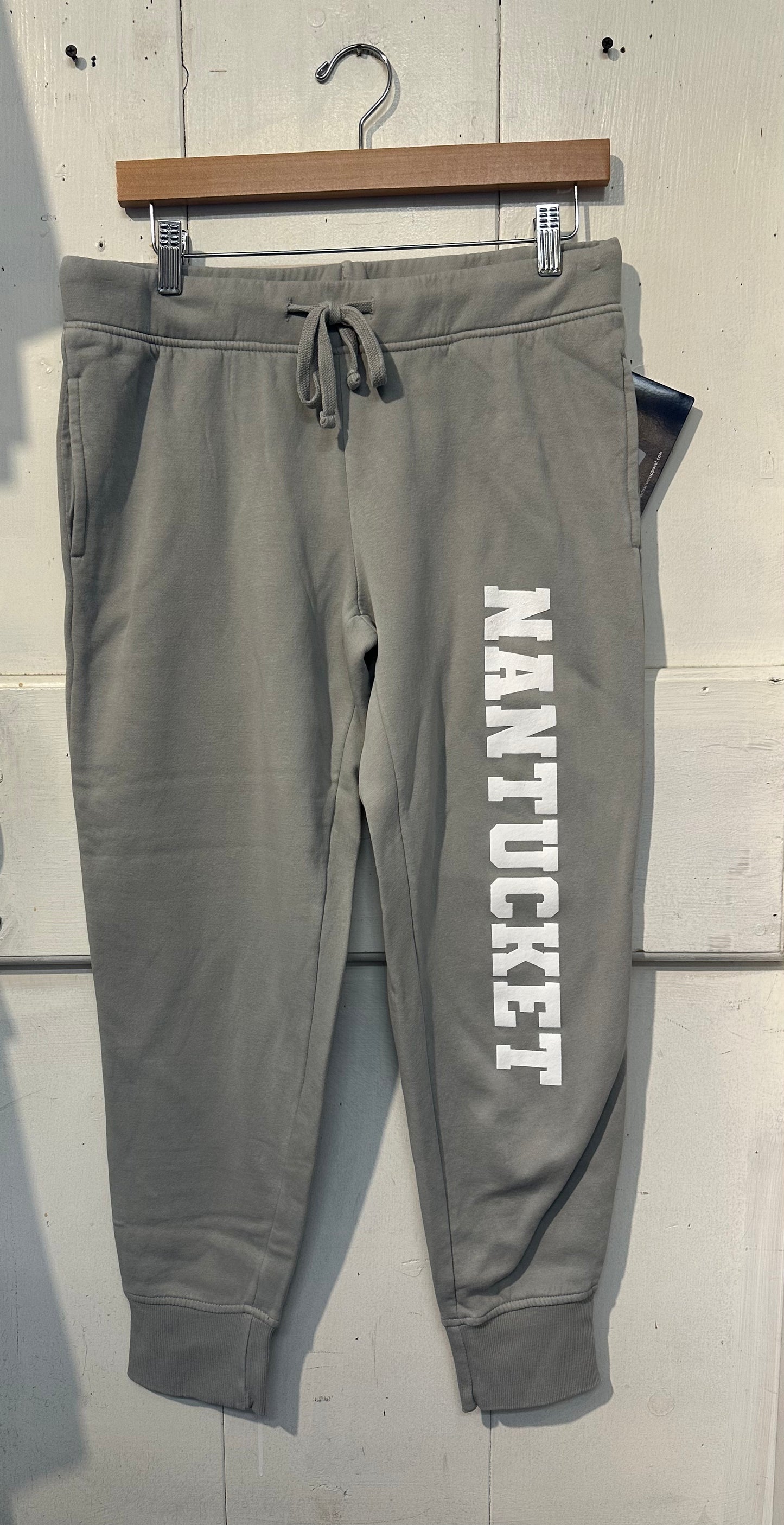 SWEATS MAP WITH NANTUCKET ON LEG