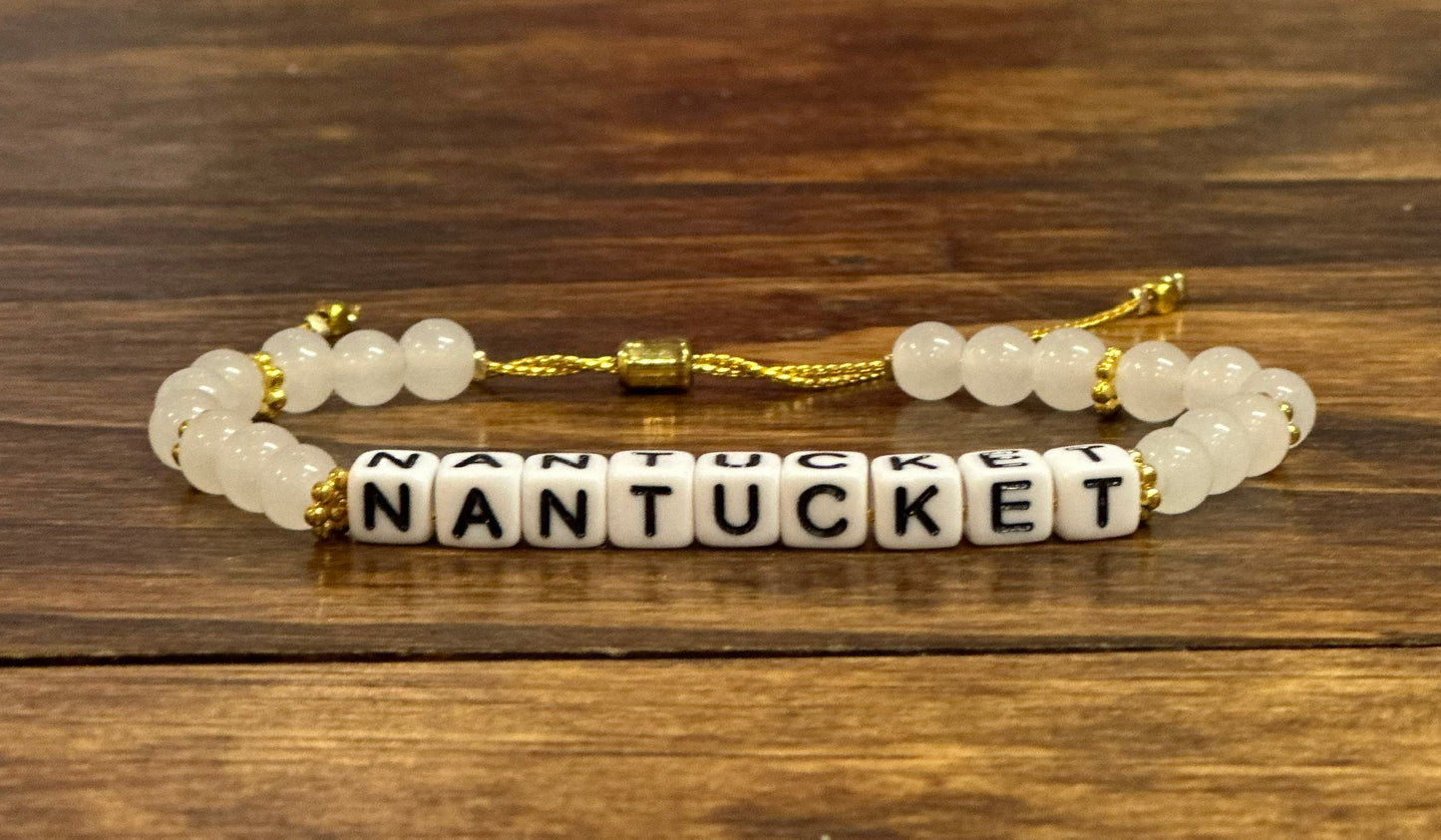 NANTUCKET BEAD BRACELET MOON