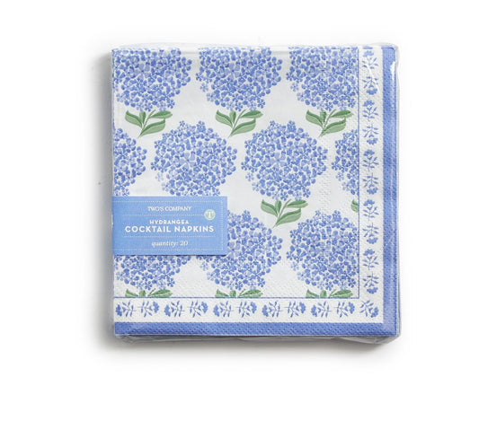 HYDRANGEA PAPER NAPKINS