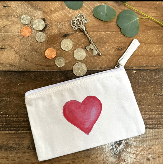 Heart Change Purse