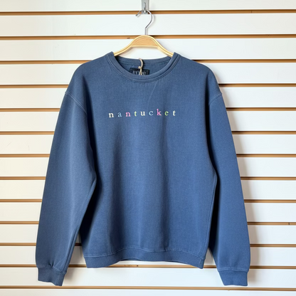 Nantucket Lower Case Crew Neck
