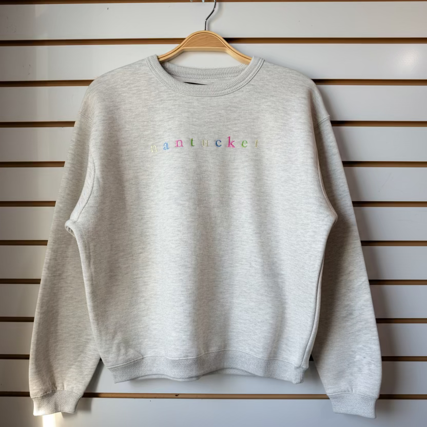 Nantucket Lower Case Crew Neck