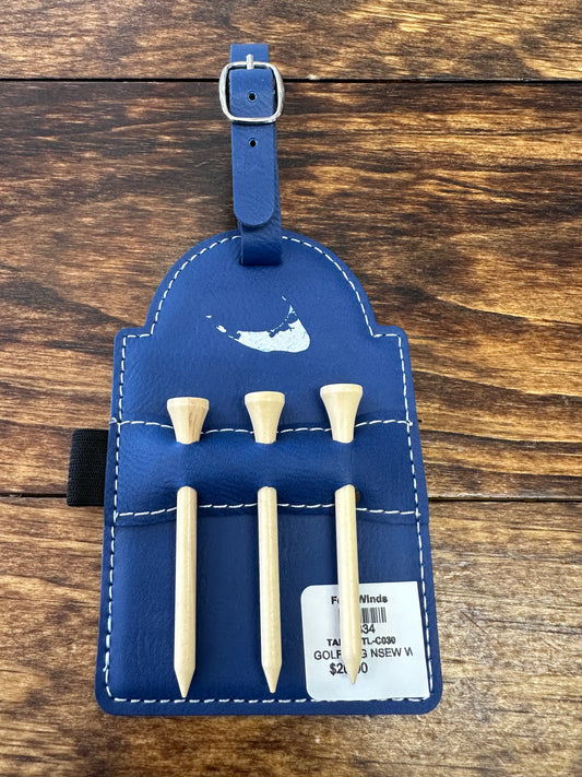 NANTUCKET GOLF TAG NSEW WHALE