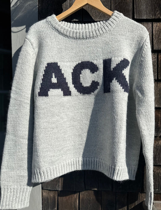 OVERSIZED WOOL CREW ACK