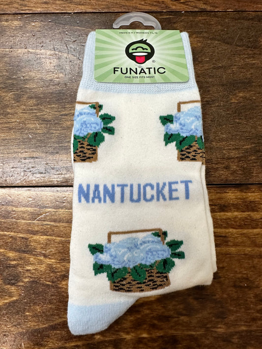 HYDRANGEA TRADITIONAL  CREW SOCK