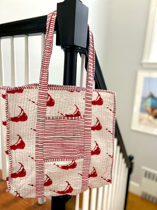 RED MAP TOTES