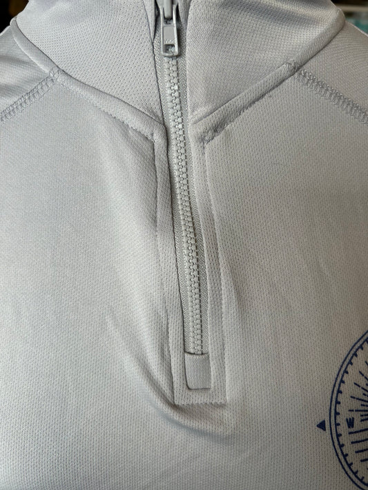 1/4 zip performance tshirt