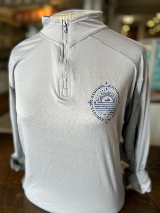 1/4 zip performance tshirt