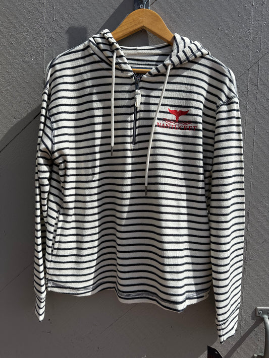 Whale Tail Nantucket Striped hood