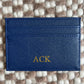 Gold Embossed Card Case
