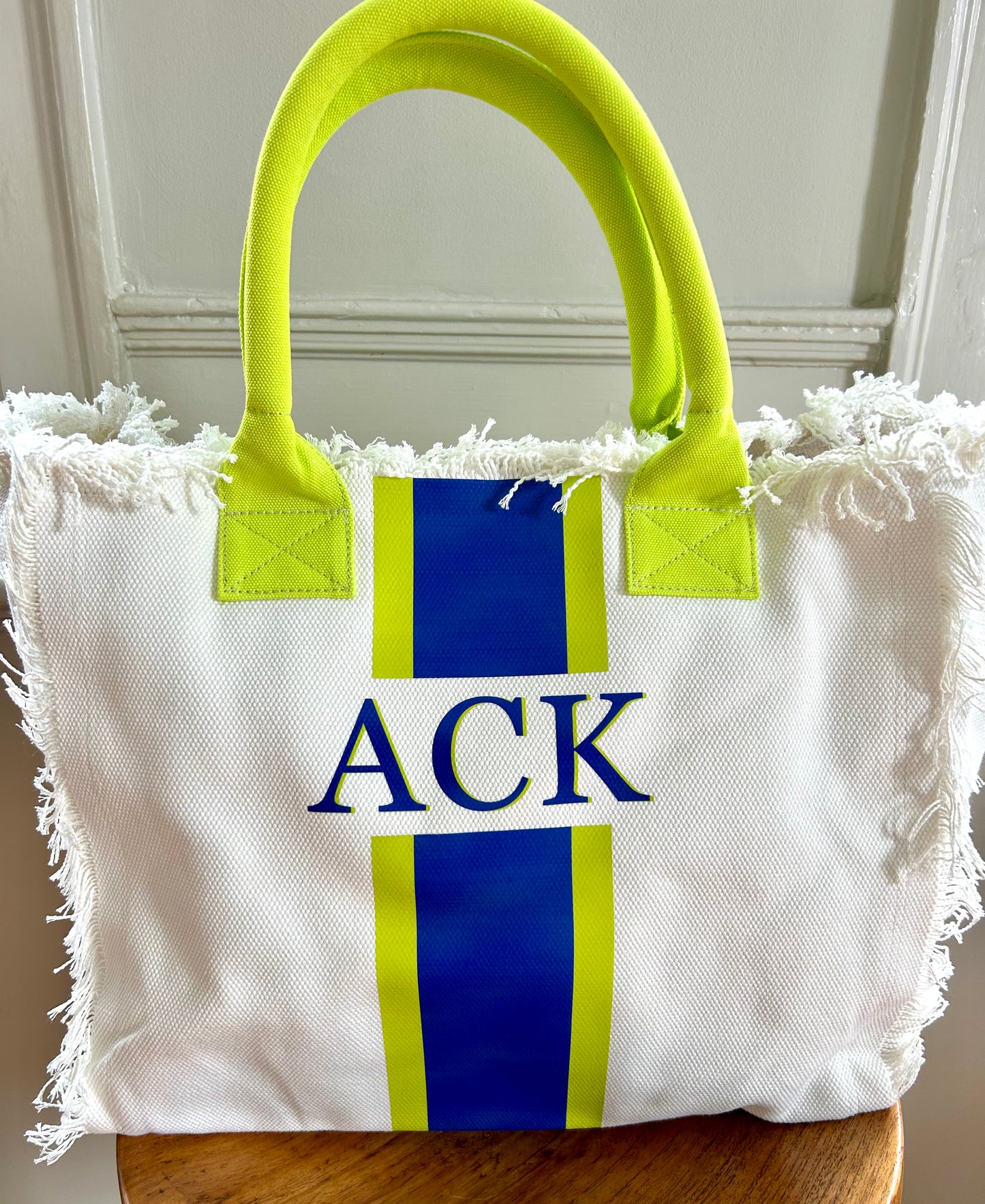 City Stripe Tote with ACK