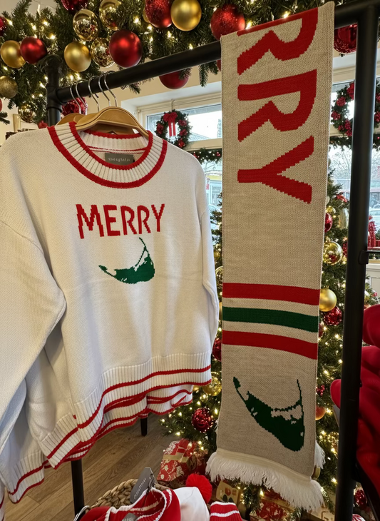 2025 Nantucket Merry Stroll Scarf