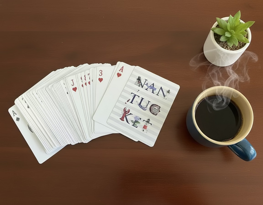 Custom Stacked Nantucket playing cards