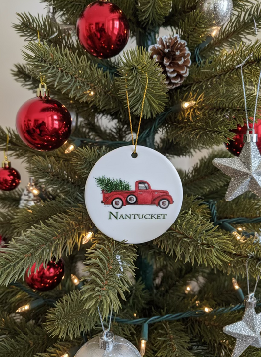 TREE TRUCK ORNAMENTS