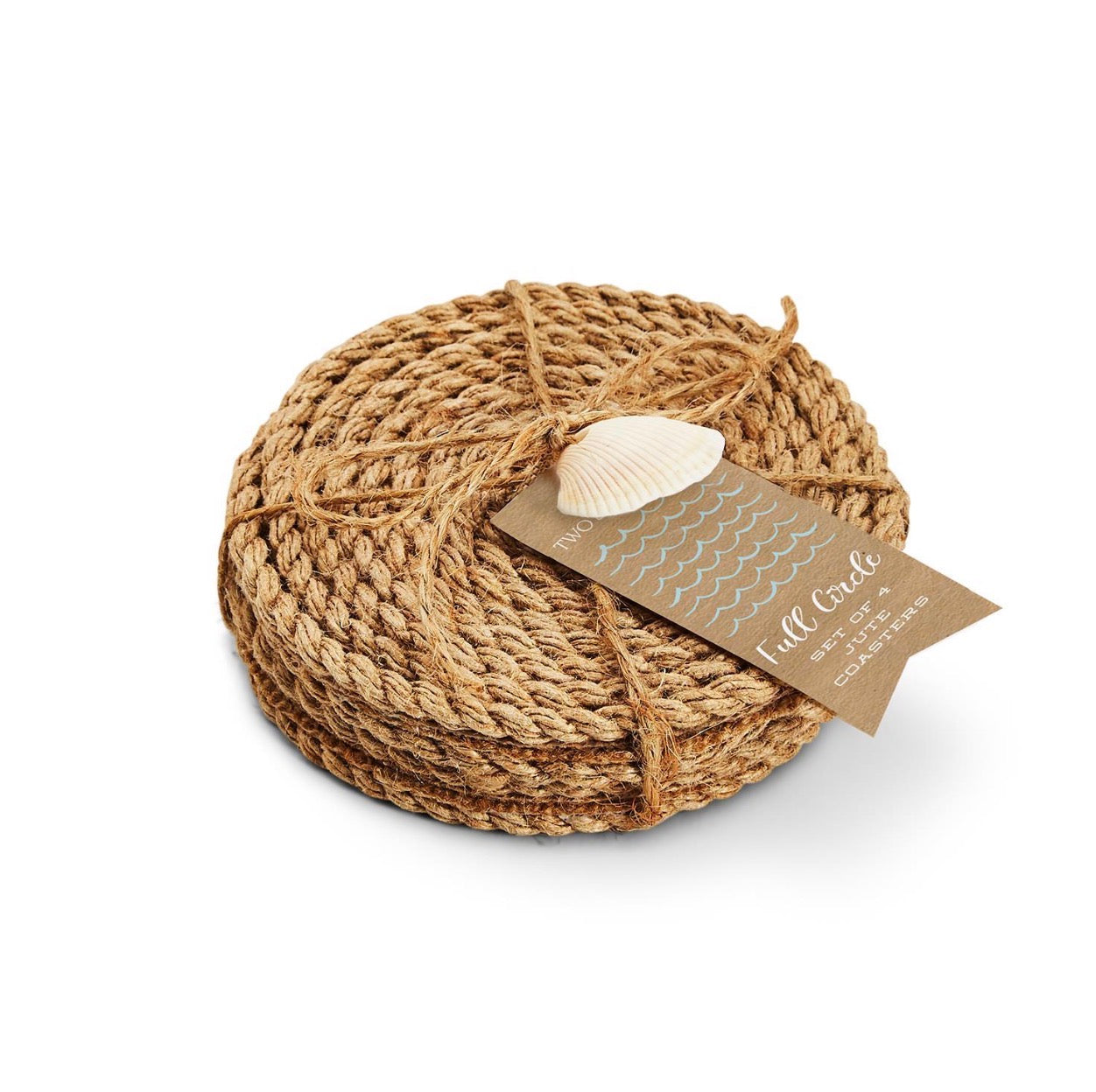 S/4 JUTE COASTERS