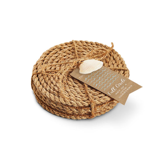 S/4 JUTE COASTERS