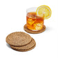 S/4 JUTE COASTERS