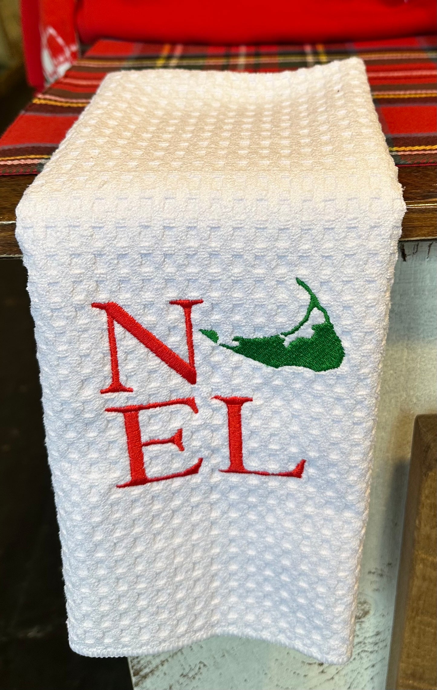Nantucket Noel Christmas Towel