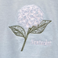 EMB HYDRANGEA LONG SLEEVE TEE