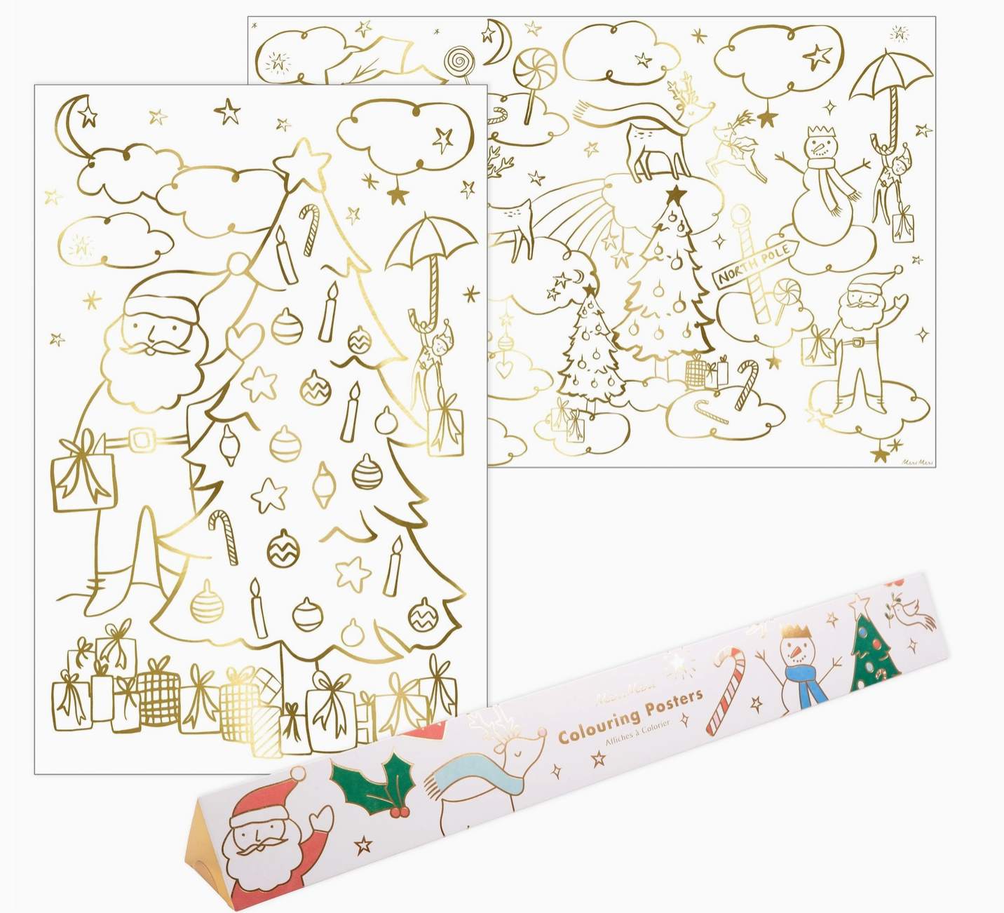 Christmas Colouring posters