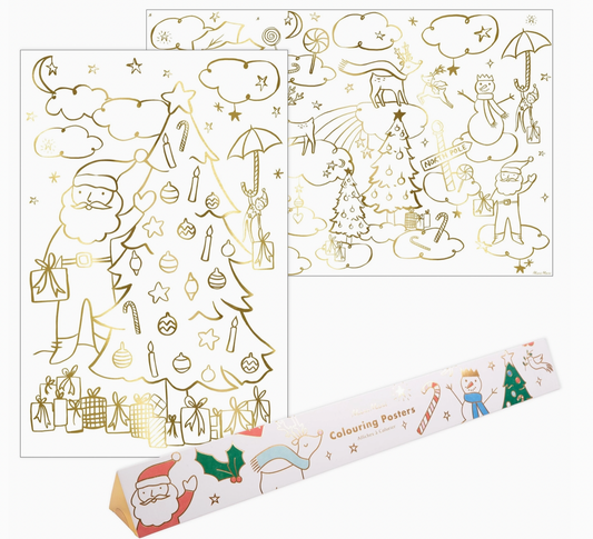 Christmas Colouring posters