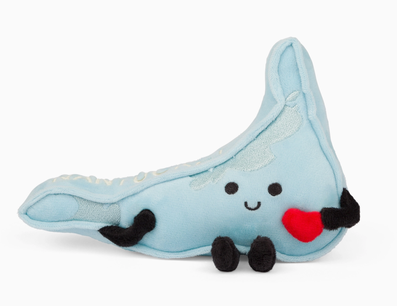 Nantucket map stuffed plush