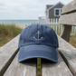 denim anchor hat