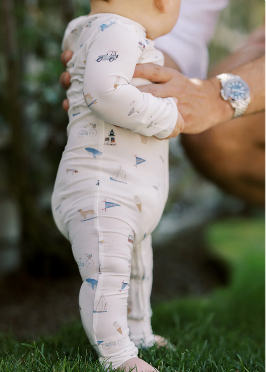 Convertible Zip Footie