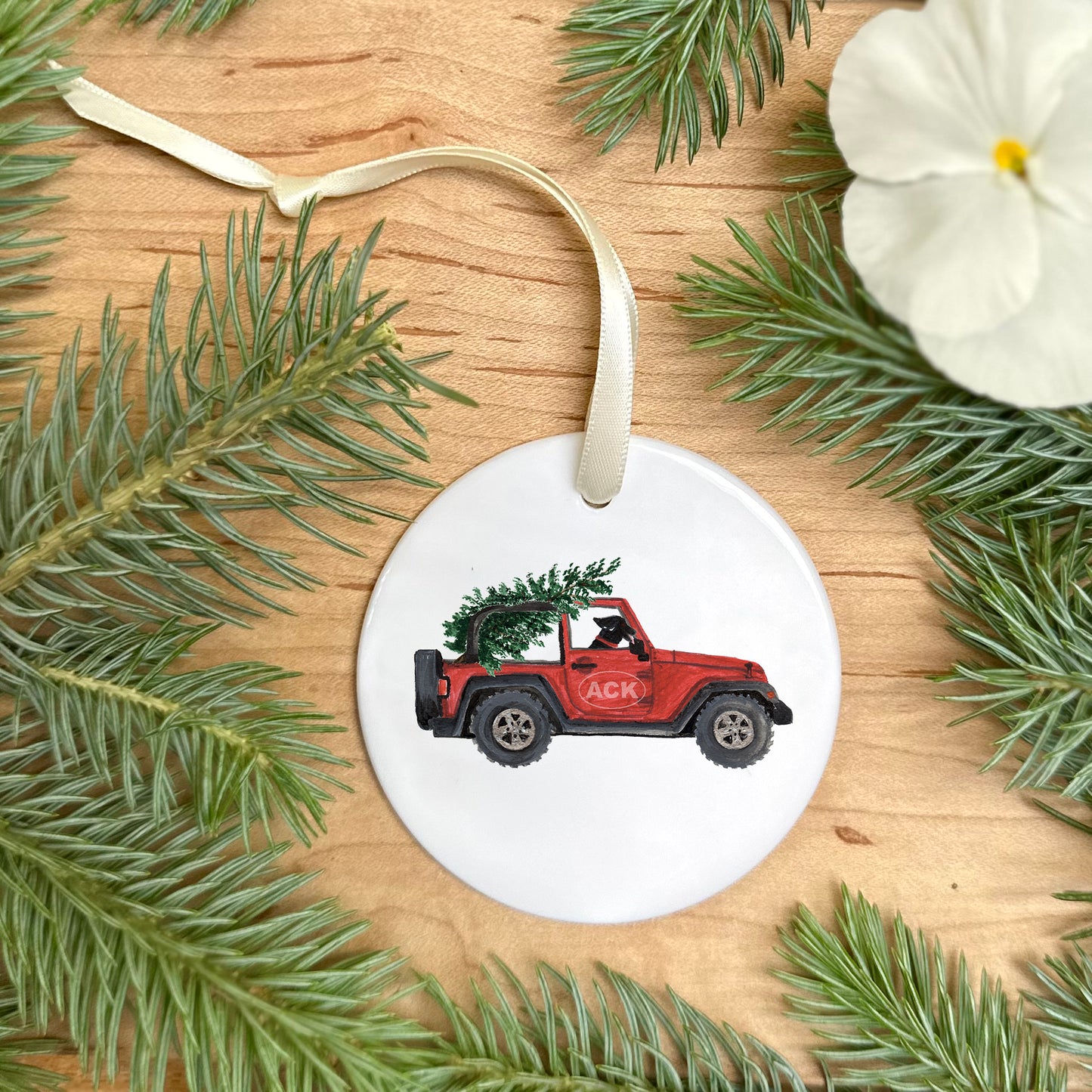 Jeep Tree Ornament