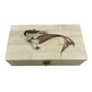 Mermaid and Sea Stars Scrimshaw Decorative Box