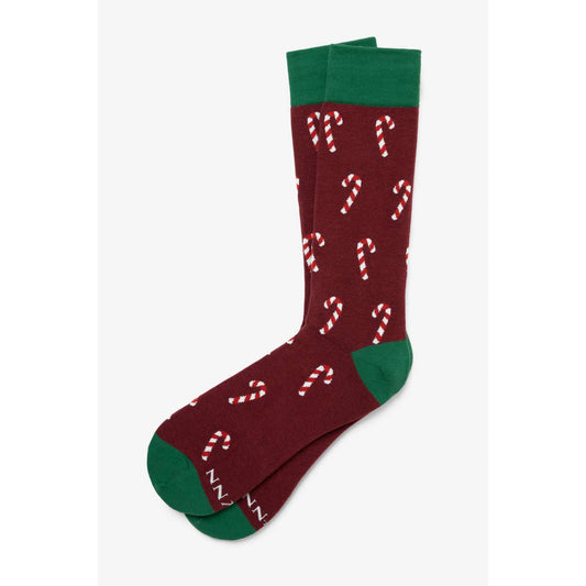 CANDY CANE CHRISTMAS SOCKS