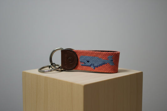 Nantucket Sperm Whale Keychain