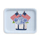 Large tray  Freedom Tote with Hydr and Flags