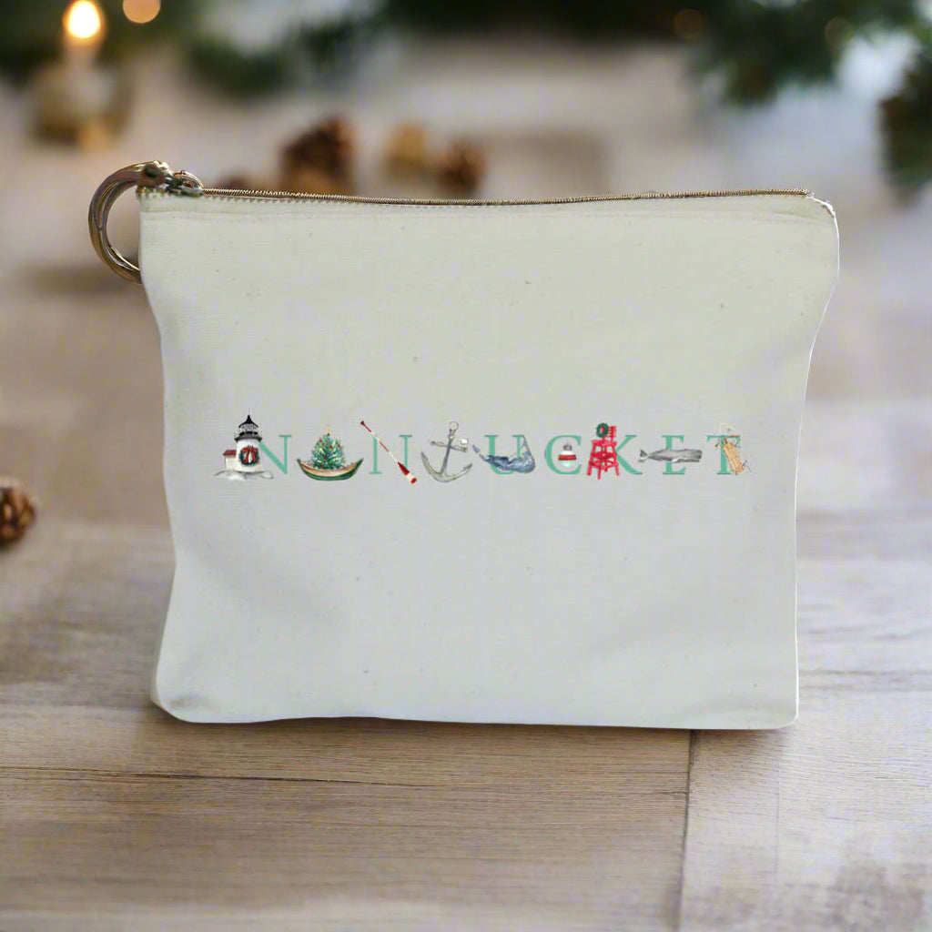 NANTUCKET HOLIDAY ICON POUCH