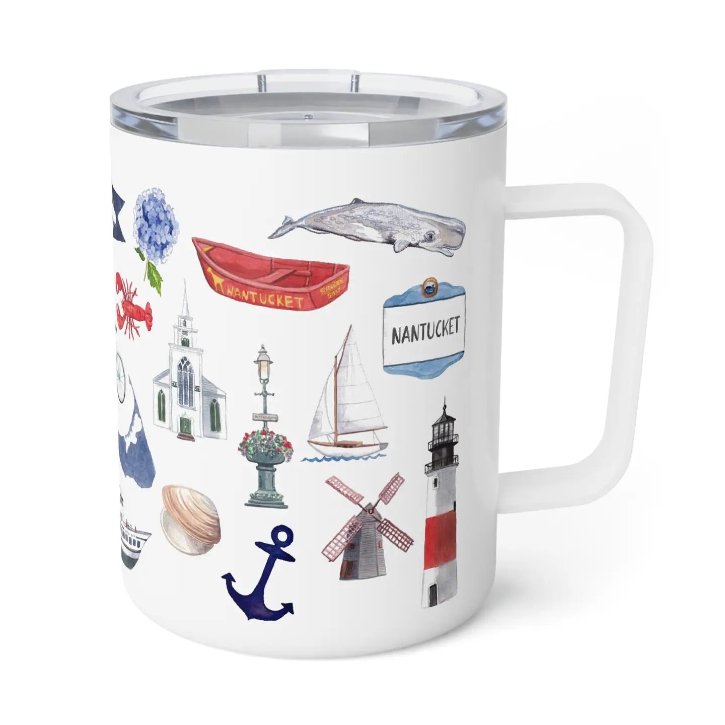 NANTUCKET FOREVER INSULATED MUG