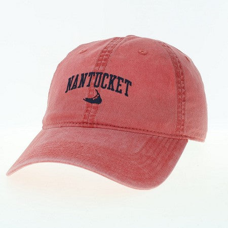NANTUCKET RED HAT WITH MAP