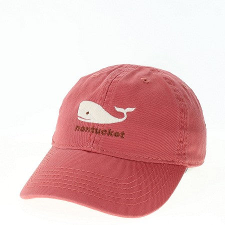 NANTUCKET RED TODDLER HAT WITH WHALE
