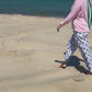 Scallop Periwinkle Hydrangea Pants