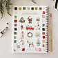 Christmas Watercolor Book