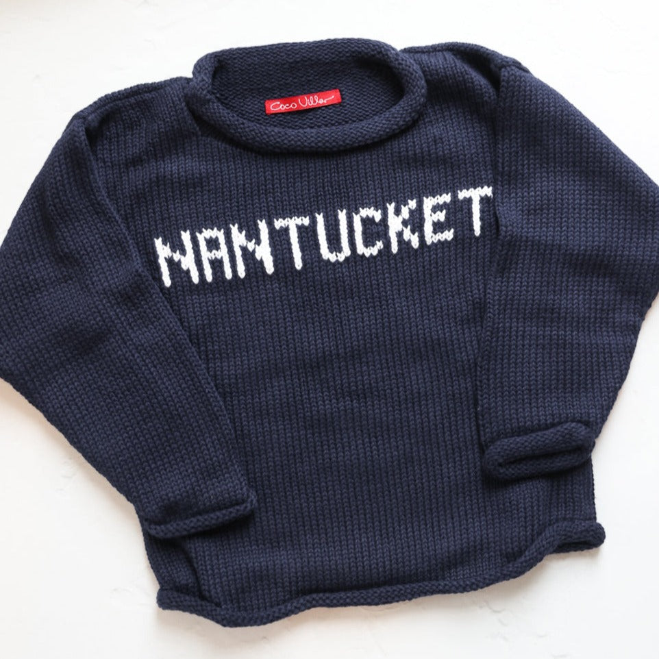Childrens Nantucket Sweater - Navy