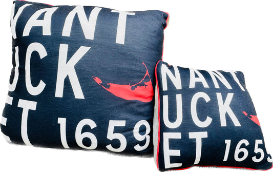 NANTUCKET STACKED PILLOW 22X22
